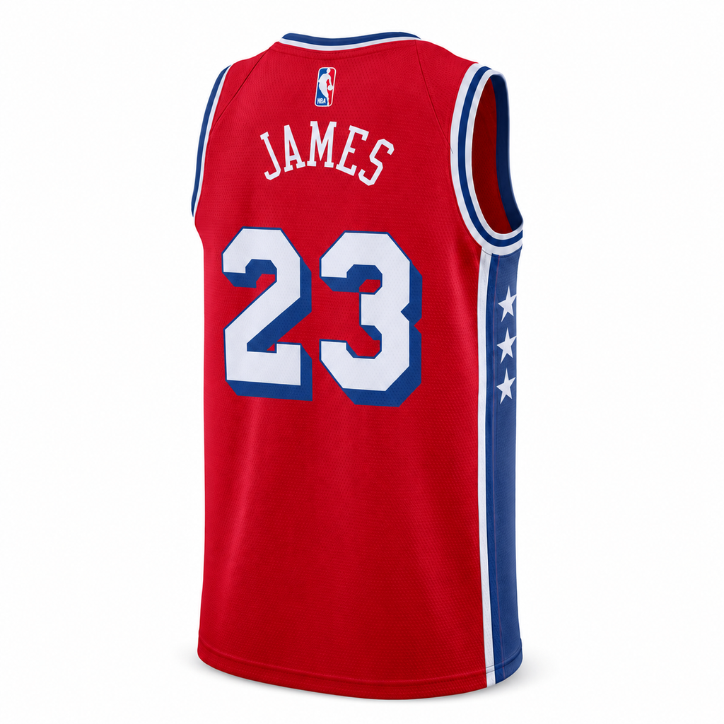 LeBron James Philadelphia 76ers #23 Stitched Jersey 2026-27