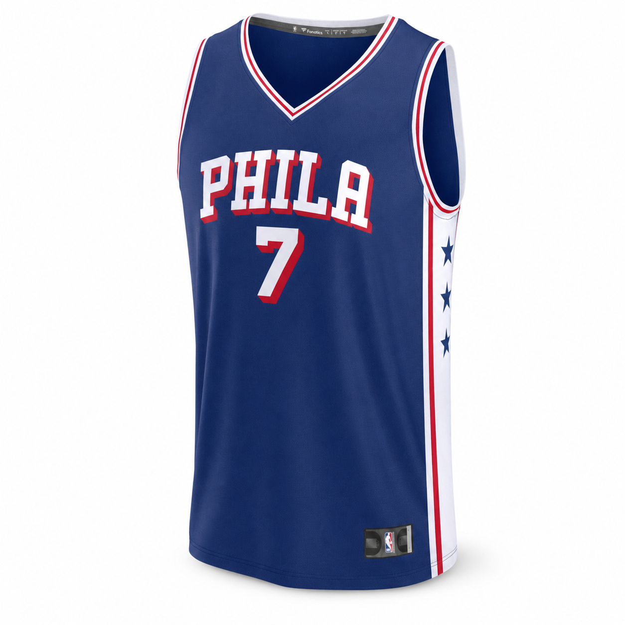 Jaylen Brown Philadelphia 76ers #7 Stitched Jersey 2026-27