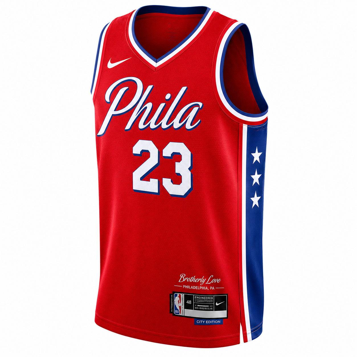 LeBron James Philadelphia 76ers #23 Stitched Jersey 2026-27
