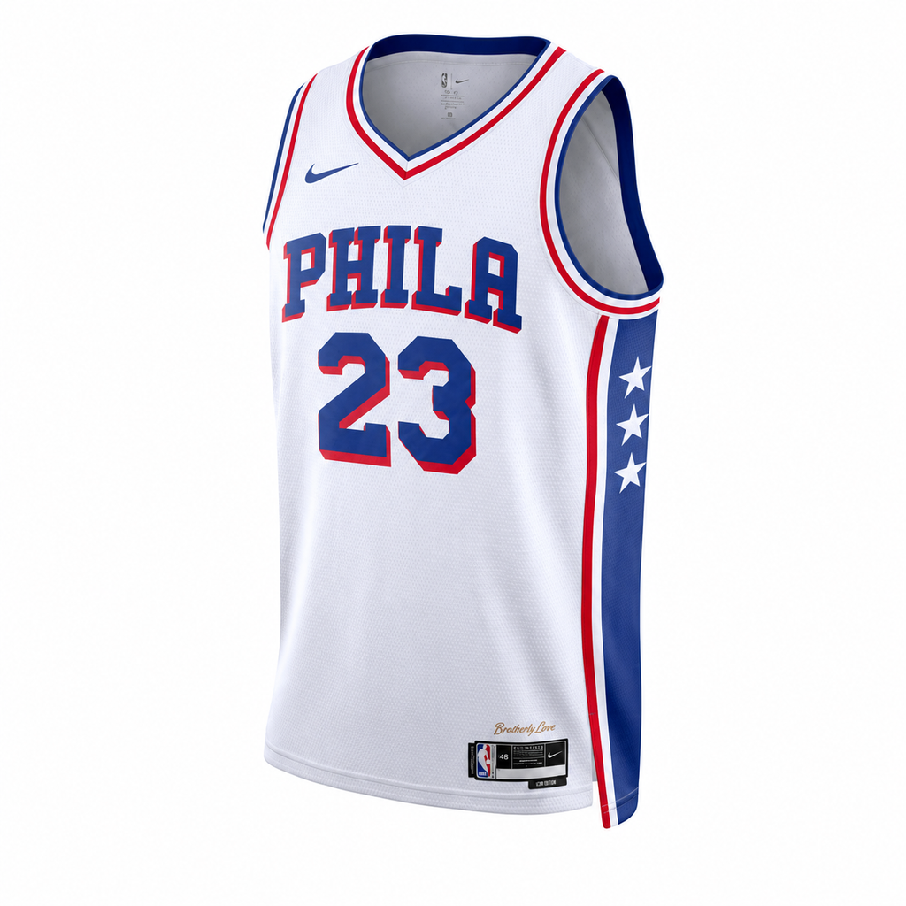 LeBron James Philadelphia 76ers #23 Stitched Jersey 2026-27