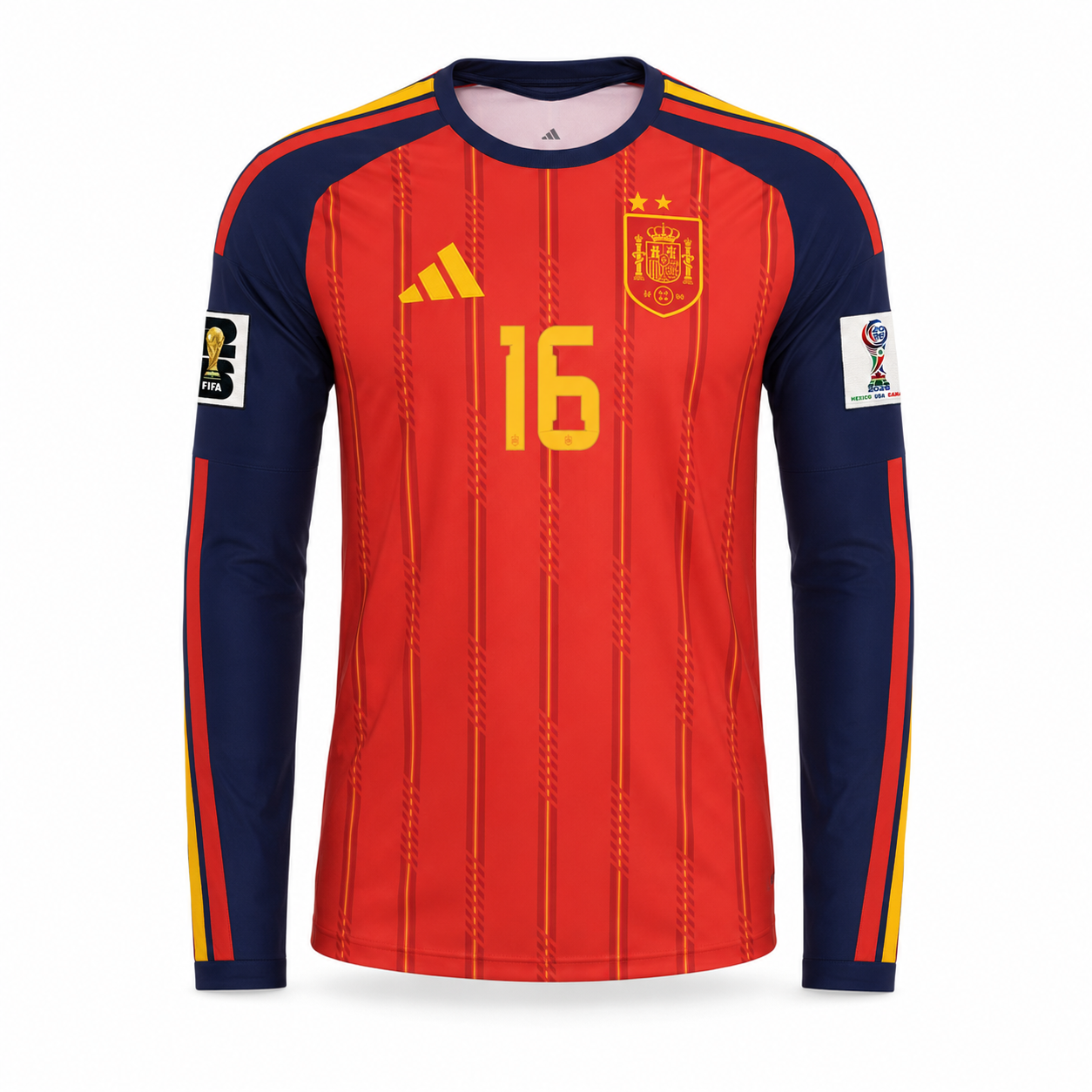 Rodri Spain #16 Stitched Jersey 2026