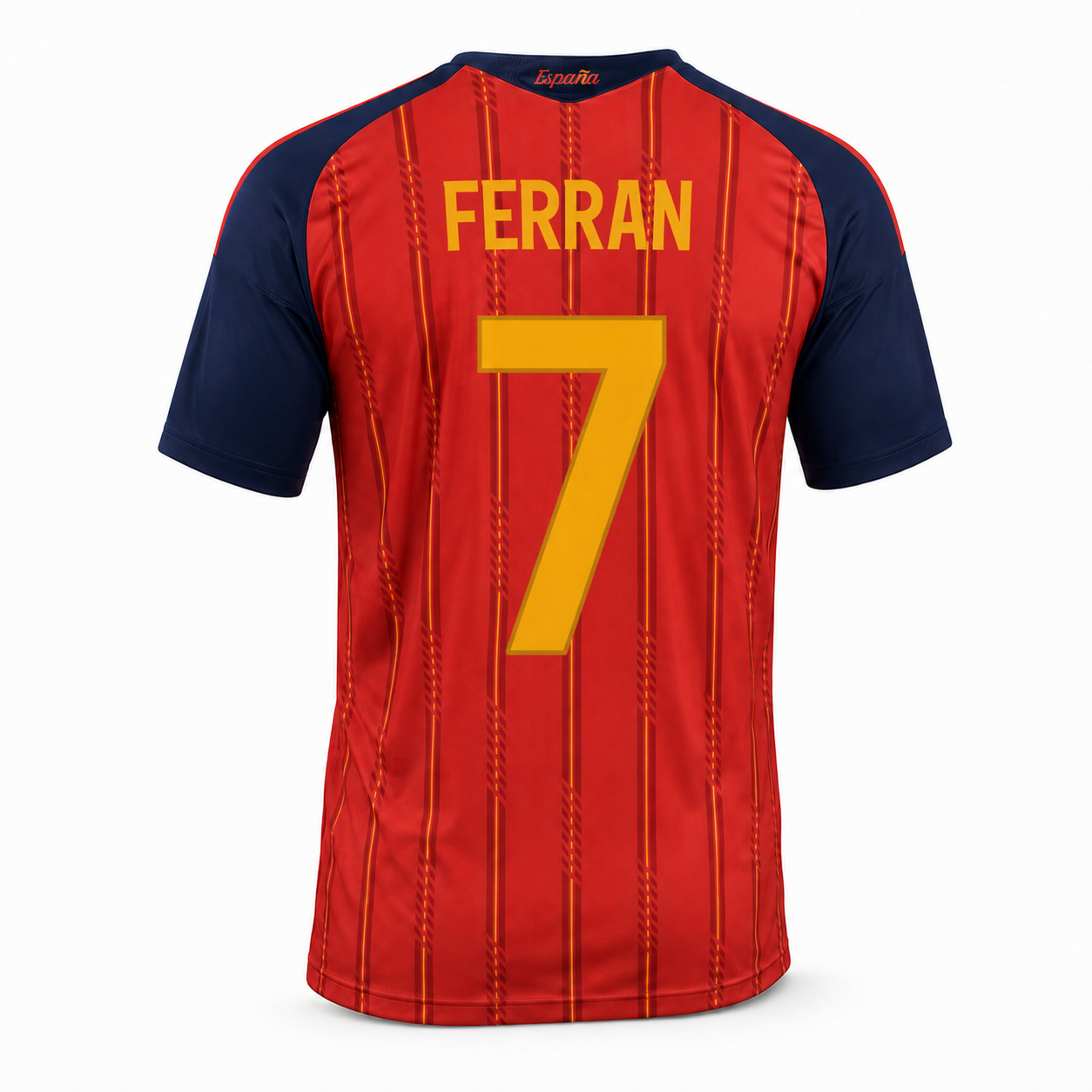 Ferran Torres Spain #7 Stitched Jersey 2026