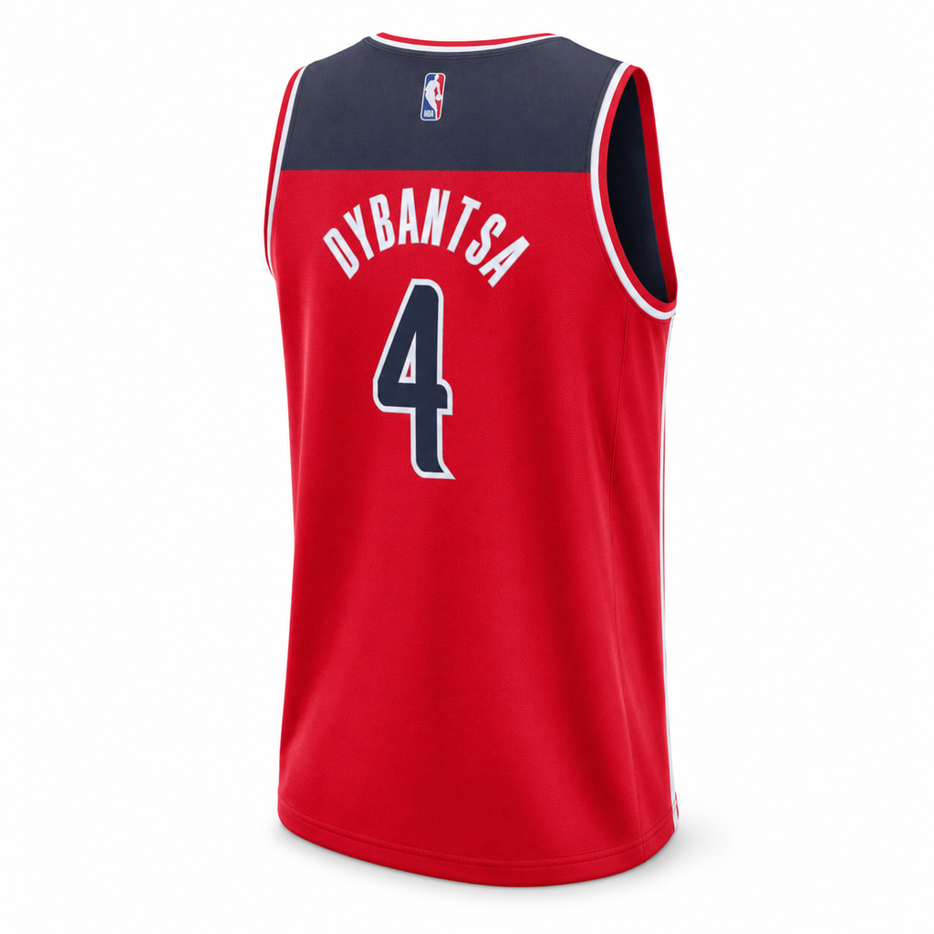 AJ Dybantsa Washington Wizards #4 Stitched Jersey 2026-27