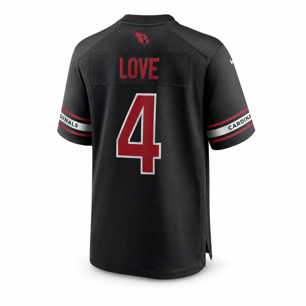 Jeremiyah Love Arizona Cardinals #4 Stitched Jersey 2026